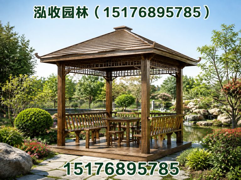 黄冈京津冀防腐木工程展示图